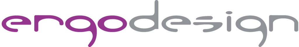 Texto logo Ergodesign